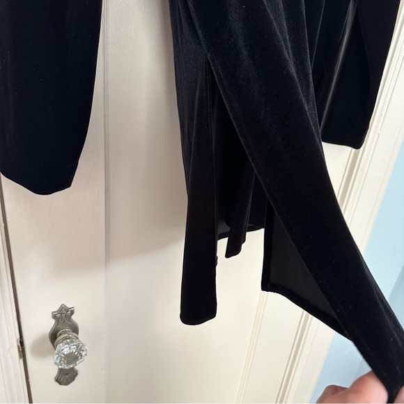 JBS Vintage Blouse Black Velvet  8P - Picture 6 of 10